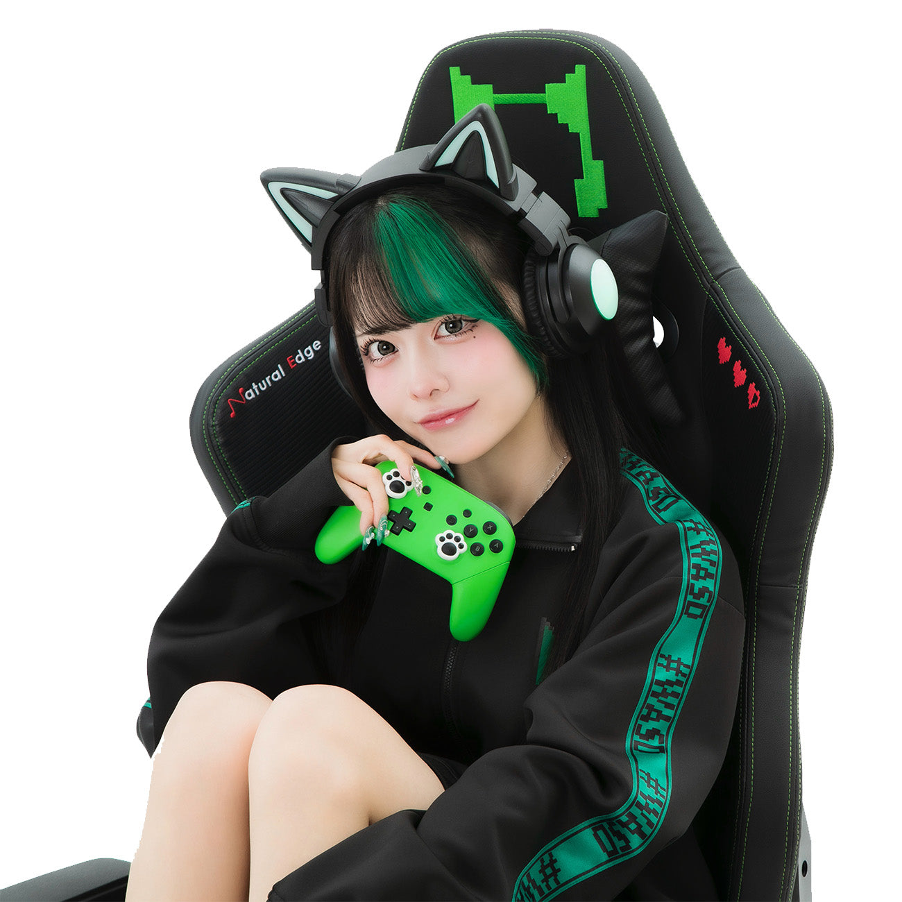 ゆら猫コラボ Natural Edge ハイエンドゲーミングチェア【初回ロット数量限定】