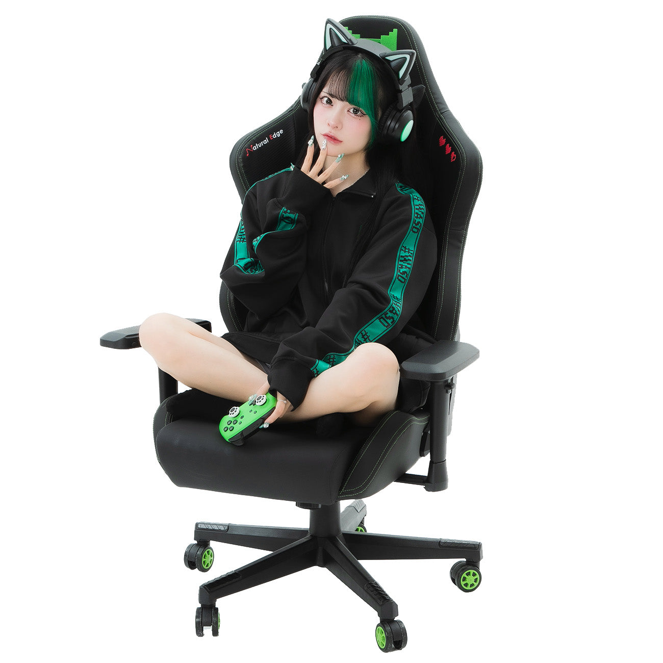 ゆら猫コラボ Natural Edge ハイエンドゲーミングチェア【初回ロット数量限定】